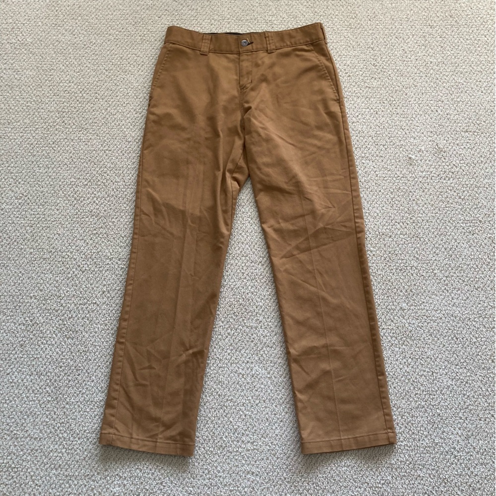 Dickies Straight Leg Work Pants Camel Color Men’s Size 32 x 31 Sturdy EUC